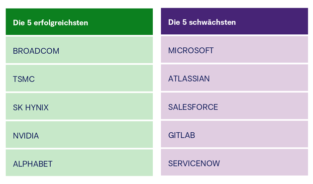 Die 5 erfolgreichsten